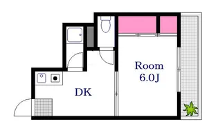 前田ビル【3階】の間取り