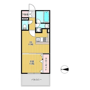 ピュアナ弓ノ町【8階】の間取り