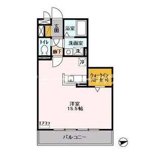 ボナール壱番館【2階】の間取り