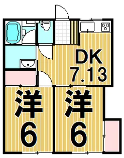 パブリックホーユー【2階】の間取り