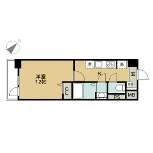 千葉県市川市行徳駅前1【マンション】の間取り