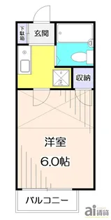 エム・ティーハイツ【1階】の間取り