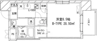 グランメール八王子【10階】の間取り