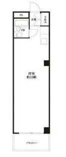 エル・アルカサル渋谷【1階】の間取り