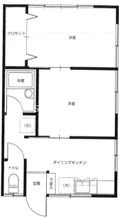 杉原ハイム【2階】の間取り