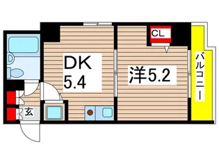 ワコーレ宮前平【5階】の間取り
