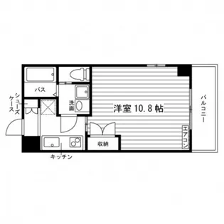 パティオ東古松【3階】の間取り