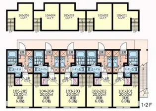 プラージュ【2階】の間取り