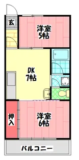 GM藤田町WEST【3階】の間取り