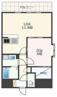 フィエスタ水前寺【8階】の間取り