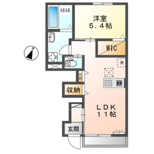フェリーチェIV【1階】の間取り