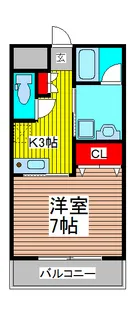 飯塚AKTハウス【2階】の間取り