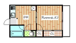 ハイツフレンド玉村斉田【2階】の間取り