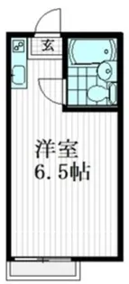 ハイツたから大原【1階】の間取り