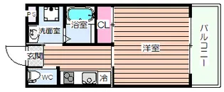 JJCOURT磯路3【9階】の間取り