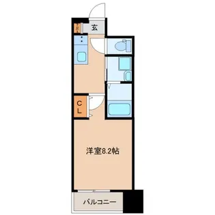 パークス【5階】の間取り