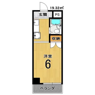 シャルム・カセ【4階】の間取り