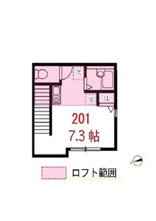 バーミープレイス大山2【2階】の間取り