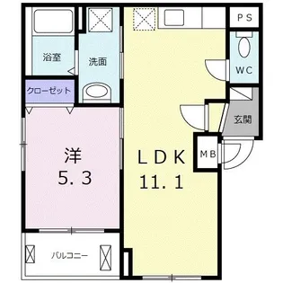 サンライフ文京【3階】の間取り