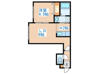 ブランノワ-ル湖水【3階】の間取り