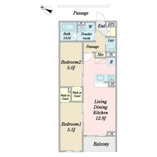Solomon【3階】の間取り
