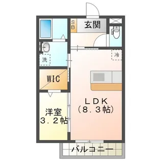 YOUR MAISON camellia【2階】の間取り
