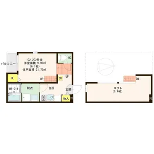 スエルテ【2階】の間取り