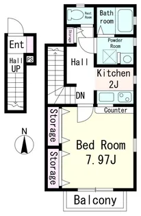 スフィア・コート【1階】の間取り
