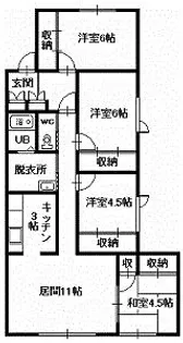 ノースビー2.7【2階】の間取り
