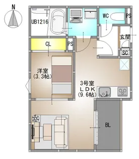 Regalest Plus【2階】の間取り