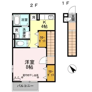 カインドコープ III【2階】の間取り