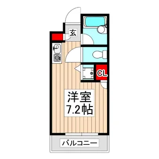 メション新座II【5階】の間取り