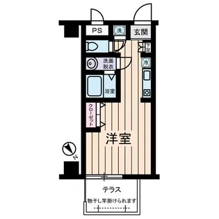 モノリス・ワン【1階】の間取り