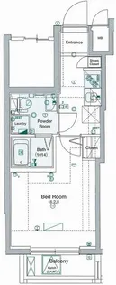 ヴォーガコルテ亀戸駅前【5階】の間取り