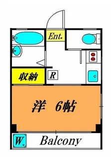 コーポいずみI【3階】の間取り