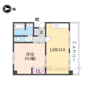 信永ビル【5階】の間取り