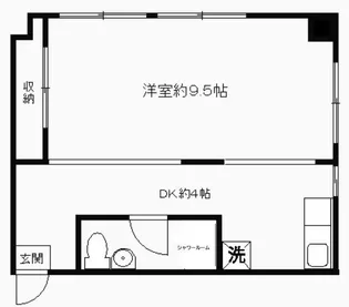 駒形武蔵野マンション【11階】の間取り