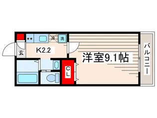 ジュピタ-南葛西【2階】の間取り
