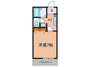 メゾン芦屋馬場の間取り