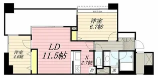 LANAI T GARDEN【7階】の間取り