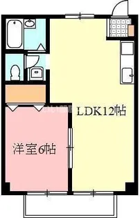 杉山団地ハイツ【1階】の間取り