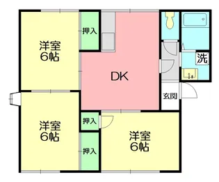 アーバンヒル【1階】の間取り