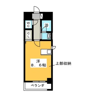 第2金山フクマルビル【9階】の間取り