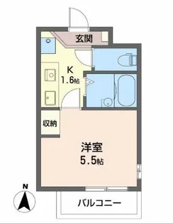 ピルツェKM【2階】の間取り
