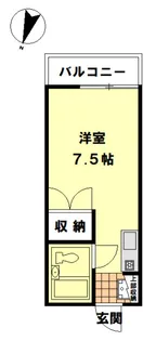 シティーズII【1階】の間取り