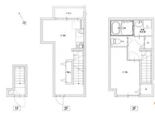 ソルナクレイシア下北沢の間取り