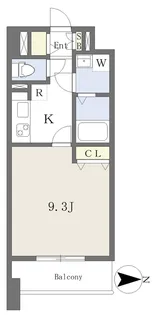 サンヴァーリオ富沢東【4階】の間取り