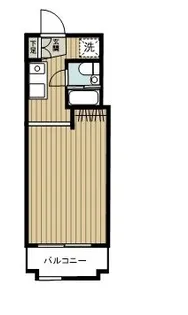 プリュメゾン駒沢【1階】の間取り
