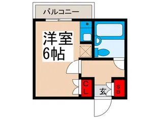 東尾久クリーンハイツ【2階】の間取り