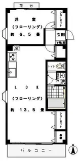 S・Tハイツ千駄木【2階】の間取り